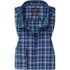 OLYMP Level Five Body Fit 2088/84/11 Hemd, Baumwolle, Blau kariert , Bleu
