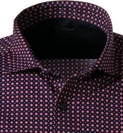 OLYMP Level Five Body Fit 2018/84/35 Hemd, Jersey geruchshemmend, Marine-rot gemustert, Rot 7 OLYMP Level Five Body Fit 2018/84/35 Hemd, Jersey geruchshemmend, Marine-rot gemustert, Rot -hemdenverkauf 373798 norm2