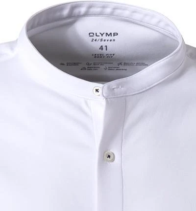 OLYMP Level Five Body Fit 2032/84/00 Hemd, Jersey geruchshemmend, Weiß 3 OLYMP Level Five Body Fit 2032/84/00 Hemd, Jersey geruchshemmend, Weiß – Bild 3