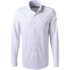 OLYMP Level Five Body Fit 69EL 2006/89/00 Hemd, Jersey geruchshemmend, Extra langer Arm, Weiß