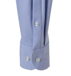 OLYMP Level Five Body Fit 69EL 2006/89/11 Hemd, Jersey geruchshemmend, Extra langer Arm, Bleu meliert, Bleu -hemdenverkauf 373810 norm3