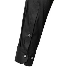 OLYMP No. Six 24/Seven Super Slim 2546/84/68 Hemd, Super Slim Fit, Mikrofaser Stretch, Schwarz -hemdenverkauf 373817 norm3