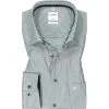 OLYMP Luxor Comfort Fit 1060/84/45 Hemd, Baumwolle, Grün-weiß gestreift, Grün