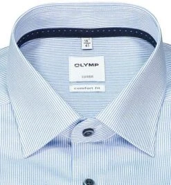 OLYMP Luxor Comfort Fit 1060/84/11 Hemd, Baumwolle, Bleu-weiß gestreift, Bleu 6 OLYMP Luxor Comfort Fit 1060/84/11 Hemd, Baumwolle, Bleu-weiß gestreift, Bleu -hemdenverkauf 373822 norm2