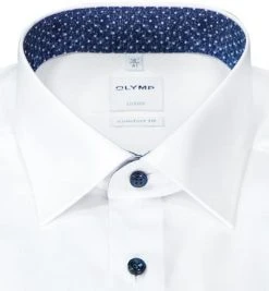 OLYMP Luxor Comfort Fit 1080/84/00 Hemd, Bügelfreie Baumwolle, Weiß -hemdenverkauf 373824 norm2