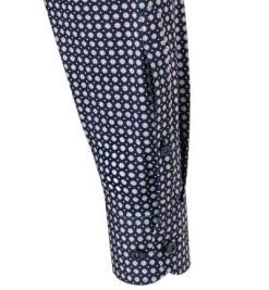 OLYMP Level Five Body Fit 2018/84/28 Hemd, Jersey geruchshemmend, Marine-braun gemustert, Braun -hemdenverkauf 373873 norm3