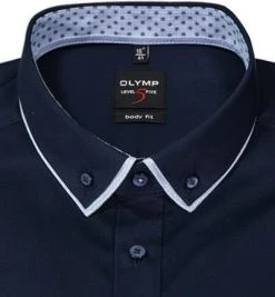 OLYMP Level Five Body Fit 2154/84/08 Hemd, Baumwolle, Kobaltblau, Kobalt 6 OLYMP Level Five Body Fit 2154/84/08 Hemd, Baumwolle, Kobaltblau, Kobalt -hemdenverkauf 373875 norm2