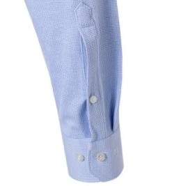 OLYMP No. Six Super Slim 2520/84/11 Hemd, Super Slim Fit, Jersey geruchshemmend, Bleu-weiß, Bleu -hemdenverkauf 373884 norm3