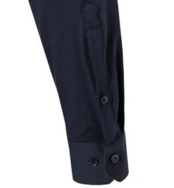 OLYMP No. Six Super Slim 2502/84/18 Hemd, Super Slim Fit, Jersey geruchshemmend, Marine -hemdenverkauf 373888 norm3