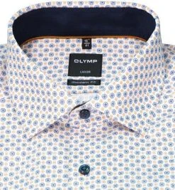 OLYMP Luxor Modern Fit 1221/64/24 Hemd, Baumwolle, Caramel gemustert, Caramel -hemdenverkauf 373946 norm2