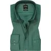OLYMP Luxor Modern Fit 1268/84/45 Hemd, Baumwolle, Grün meliert, Grün
