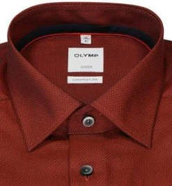 OLYMP Luxor Comfort Fit 1068/84/36 Hemd, Baumwolle, Sienna meliert, Sienna -hemdenverkauf 373971 norm2