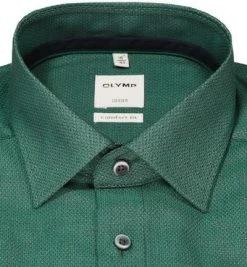 OLYMP Luxor Comfort Fit 1068/84/45 Hemd, Baumwolle, Grün meliert, Grün 6 OLYMP Luxor Comfort Fit 1068/84/45 Hemd, Baumwolle, Grün meliert, Grün -hemdenverkauf 373972 norm2
