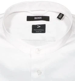 BOSS Hemd Hank 50460191/100 Slim Fit, Baumwolle, Weiß -hemdenverkauf 373977 norm2