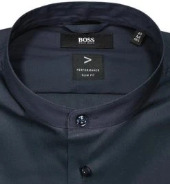 BOSS Hemd Hank 50460191/410 Slim Fit, Baumwolle, Navy -hemdenverkauf 373978 norm2