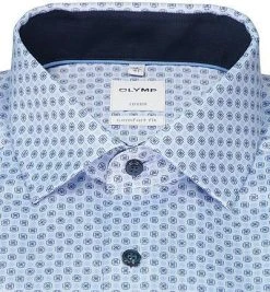 OLYMP Luxor Comfort Fit 1021/64/11 Hemd, Baumwolle, Bleu gemustert, Bleu 6 OLYMP Luxor Comfort Fit 1021/64/11 Hemd, Baumwolle, Bleu gemustert, Bleu -hemdenverkauf 373979 norm2