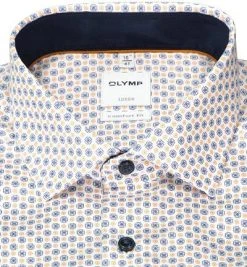 OLYMP Luxor Comfort Fit 1021/64/24 Hemd, Baumwolle, Caramel gemustert, Caramel -hemdenverkauf 373980 norm2