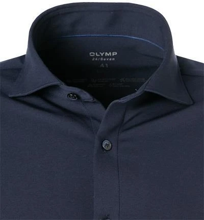 OLYMP Level Five Body Fit 2006/84/18 Hemd, Jersey geruchshemmend, Marine 3 OLYMP Level Five Body Fit 2006/84/18 Hemd, Jersey geruchshemmend, Marine – Bild 3