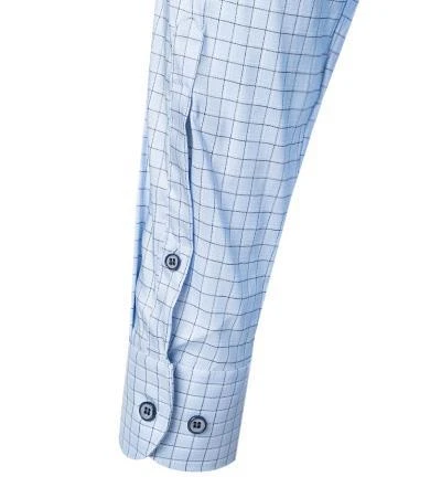 OLYMP Level Five Body Fit 2068/84/11 Hemd, Jersey, Hellblau kariert, Bleu 4 OLYMP Level Five Body Fit 2068/84/11 Hemd, Jersey, Hellblau kariert, Bleu – Bild 4