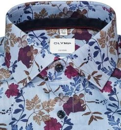 OLYMP Luxor Comfort Fit 1025/64/86 Hemd, Baumwolle, Blau-rot gemustert, Granat 6 OLYMP Luxor Comfort Fit 1025/64/86 Hemd, Baumwolle, Blau-rot gemustert, Granat -hemdenverkauf 374028 norm2