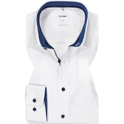 OLYMP Luxor Comfort Fit 1015/64/00 Hemd, Baumwolle, Weiß