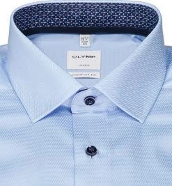 OLYMP Luxor Comfort Fit 1015/64/11 Hemd, Baumwolle, Mittelblau, Bleu 6 OLYMP Luxor Comfort Fit 1015/64/11 Hemd, Baumwolle, Mittelblau, Bleu -hemdenverkauf 374048 norm2