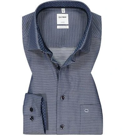 OLYMP Luxor Comfort Fit 1015/64/18 Hemd, Baumwolle, Marine 2 OLYMP Luxor Comfort Fit 1015/64/18 Hemd, Baumwolle, Marine – Bild 2