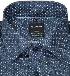OLYMP Luxor Modern Fit 1288/84/18 Hemd, Baumwolle, Marine-weiß gepunktet, Marine 6 OLYMP Luxor Modern Fit 1288/84/18 Hemd, Baumwolle, Marine-weiß gepunktet, Marine -hemdenverkauf 374052 norm2