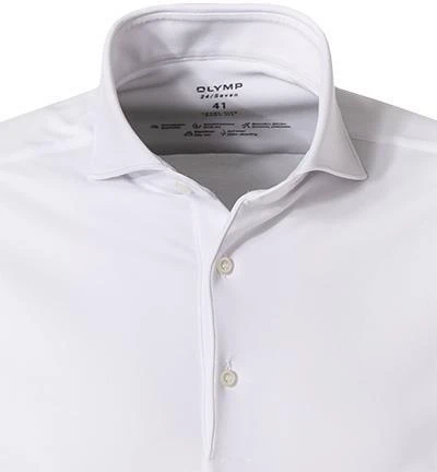 OLYMP Level Five Body Fit 2050/84/00 Hemd, Jersey geruchshemmend, Weiß 3 OLYMP Level Five Body Fit 2050/84/00 Hemd, Jersey geruchshemmend, Weiß – Bild 3