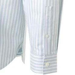 Fred Perry Hemd M1661/146 Oxford, Hellblau-weiß gestreift, Hellblau-weiß -hemdenverkauf 374175 norm3