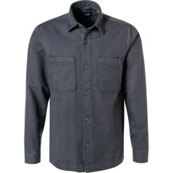 JOOP! Hemd Haper 30028580/001 Overshirt, Baumwolle, Schwarz