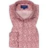 ETON Hemd 1000/03096/55 Slim Fit, Baumwolle, Rot gemustert, Dunkelrot