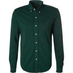 Polo Ralph Lauren Hemd 710654408/050 Baumwoll-Piqué, Tannengrün