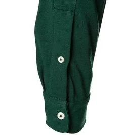 Polo Ralph Lauren Hemd 710654408/050 Baumwoll-Piqué, Tannengrün -hemdenverkauf 374337 norm3