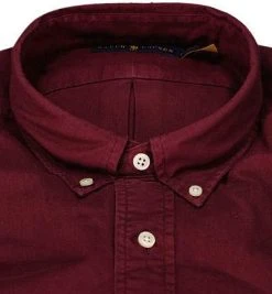 Polo Ralph Lauren Hemd 711847235/004 Big&Tall, Baumwolle, Bordeaux -hemdenverkauf 374356 norm2
