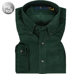 Polo Ralph Lauren Hemd 711811684/001 Big&Tall, Cord, Tannengrün