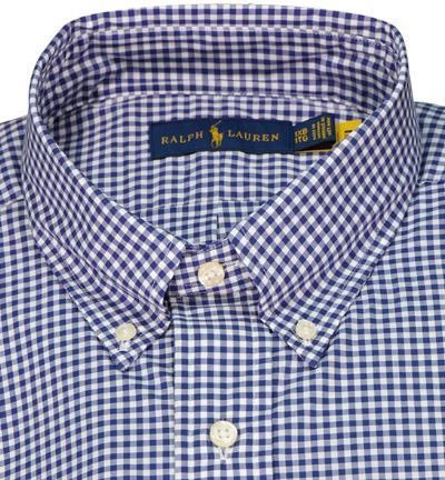 Polo Ralph Lauren Hemd 711802368/002 Big&Tall, Baumwolle, Navy-weiß kariert, Navy-weiß 3 Polo Ralph Lauren Hemd 711802368/002 Big&Tall, Baumwolle, Navy-weiß kariert, Navy-weiß – Bild 3