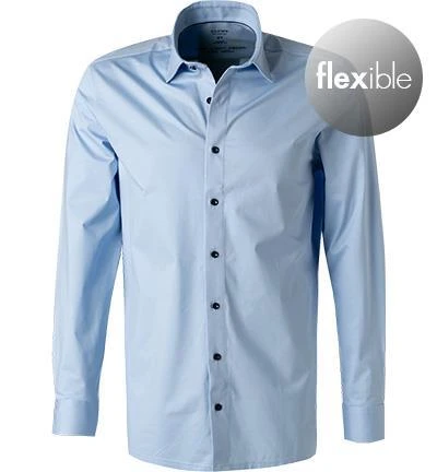 OLYMP Luxor Modern Fit 1202/64/10 Hemd, Jersey geruchshemmend, Hellblau 2 OLYMP Luxor Modern Fit 1202/64/10 Hemd, Jersey geruchshemmend, Hellblau – Bild 2