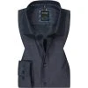 OLYMP Luxor Modern Fit 69EL 1306/89/18 Hemd, Baumwolle, Extra langer Arm, Marine meliert, Marine
