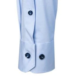 OLYMP No. Six Super Slim 2503/74/10 Hemd, Super Slim Fit, Jersey geruchshemmend, Hellblau -hemdenverkauf 374437 norm3