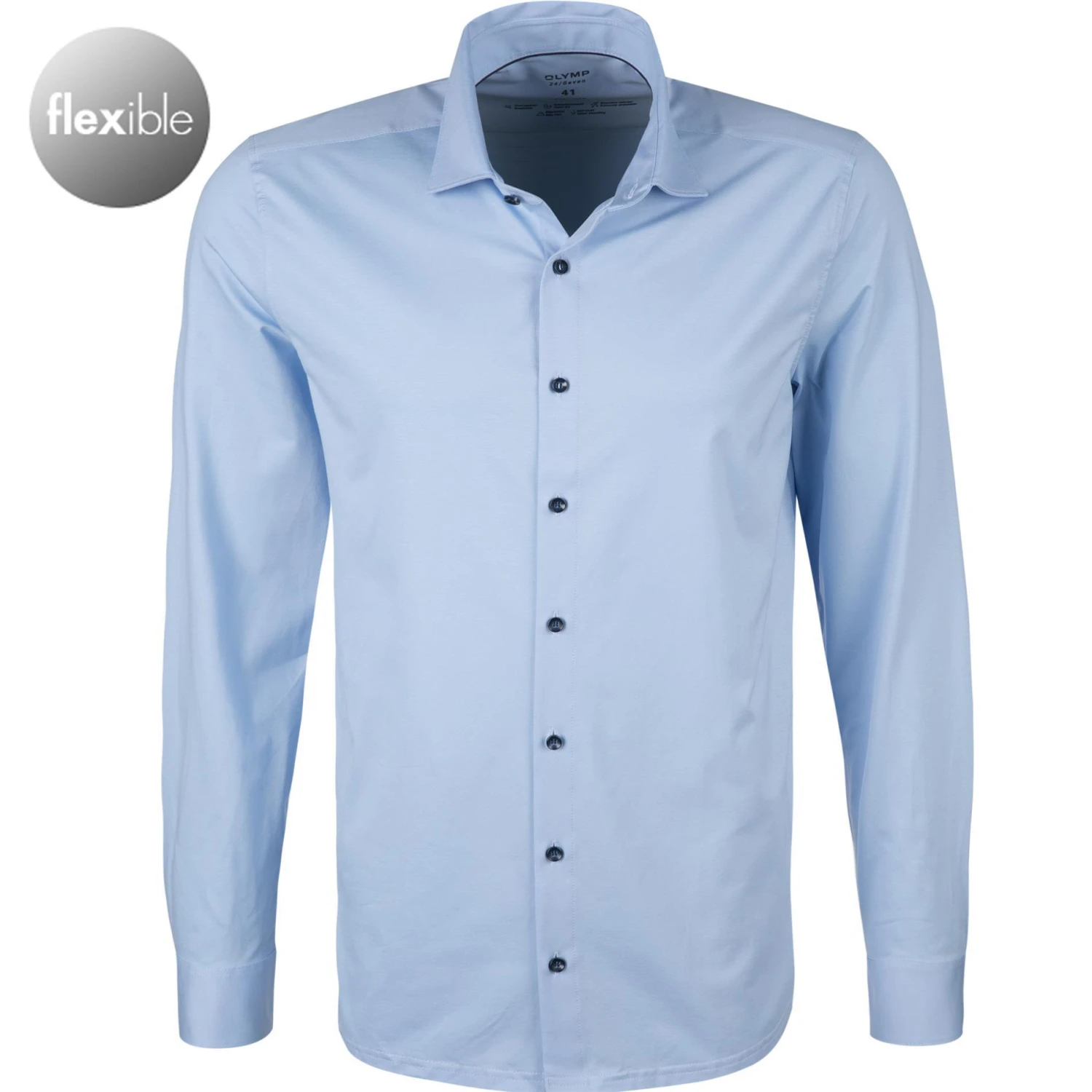 OLYMP Level Five Body Fit 2008/64/10 Hemd, Jersey geruchshemmend, Hellblau 1 OLYMP Level Five Body Fit 2008/64/10 Hemd, Jersey geruchshemmend, Hellblau