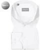 fakts Hemd 6055/151 Slim Fit, Jersey geruchshemmend, Weiß