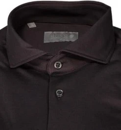 fakts Hemd 6055/381 Slim Fit, Jersey geruchshemmend, Graubraun, Anthrazit -hemdenverkauf 374558 norm2