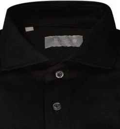 fakts Hemd 6055/391 Slim Fit, Jersey geruchshemmend, Schwarz -hemdenverkauf 374559 norm2