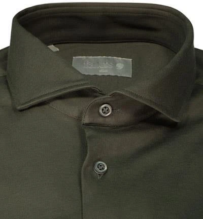 fakts Hemd 6055/591 Slim Fit, Jersey geruchshemmend, Dunkelgrün 3 fakts Hemd 6055/591 Slim Fit, Jersey geruchshemmend, Dunkelgrün – Bild 3