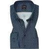 OLYMP Luxor Modern Fit 1217/64/11 Hemd, Baumwolle, Blau gemustert, Bleu