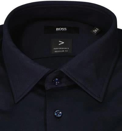 BOSS Hemd Joe 50463009/404 Regular Fit, Jersey, Dunkelblau 3 BOSS Hemd Joe 50463009/404 Regular Fit, Jersey, Dunkelblau – Bild 3