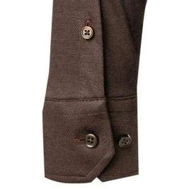 DESOTO Hemd New Hai 97007-3/870 Jersey, Schokobraun meliert, Schokobraun -hemdenverkauf 374663 norm3