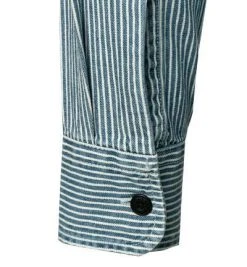 Levi's® Hemd 187/0154 Baumwolle, Blau-weiß gestreift, Blau-weiß -hemdenverkauf 374864 norm3