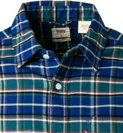 Levi's® Hemd 85746/0051 Baumwolle, Blau kariert, Blau-grün-gelb 7 Levi's® Hemd 85746/0051 Baumwolle, Blau kariert, Blau-grün-gelb -hemdenverkauf 374869 norm2